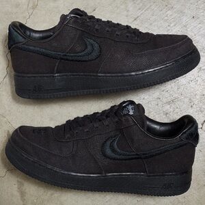 Nike x Stüssy Air Force 1 Low ‘Triple Black’